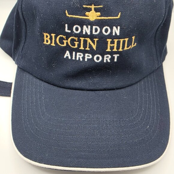 London Biggin Hill Airport Hat | Aviation Baseball Cap | Pilot Collector Gear - Picture 3 of 8